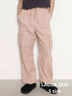 LAGUA GEM  WAIST STRING カーゴパンツのサムネイル