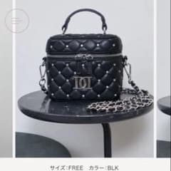 darichi ブラック キルティング バッグのサムネイル