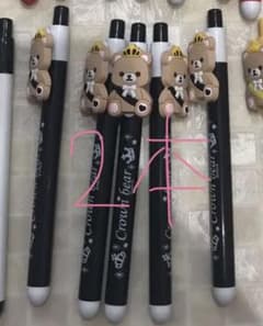 ゆま様専用　クラウンベア ボールペンのサムネイル