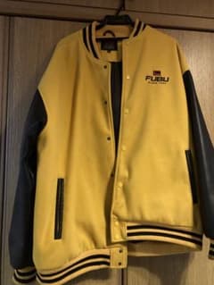 期間限定FUBU スタジャン XL イエローブラックのサムネイル