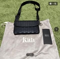【美品】kith bag ショルダーバッグ レザーのサムネイル