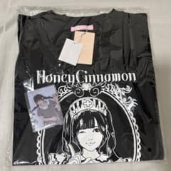 ハニーシナモン 逃げ水あむ コラボTシャツ(黒) - メルカリ