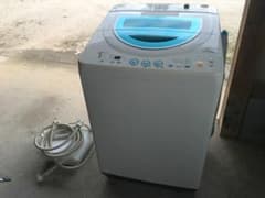ナショナル　パナソニック 全自動洗濯機 風乾燥 水漏れジャンクのサムネイル