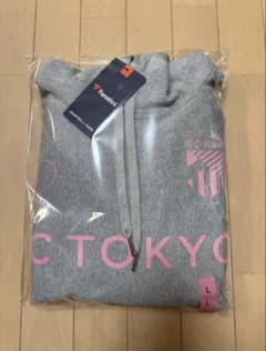 FC東京 パーカー グレー 2XLサイズ BLACKPINK - メルカリ