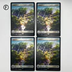 MTG 平地 ボーダーレス チョコボトラックfoil 日本語4枚 FIC - メルカリ