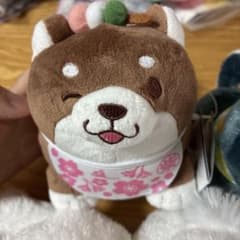 犬のぬいぐるみの３匹セットのサムネイル