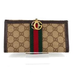 〈美品〉GUCCI グッチ 長財布 財布 シェリー オールドグッチ ヴィンテージのサムネイル