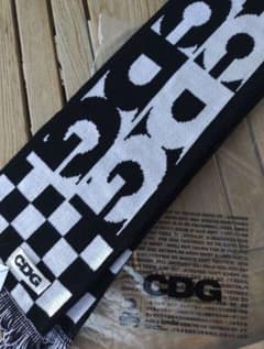 CDG COMME des GARÇONS チェッカーパターン マフラー