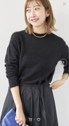【plage】✳︎2022AW✳︎SESIAシルクモヘアニットのサムネイル