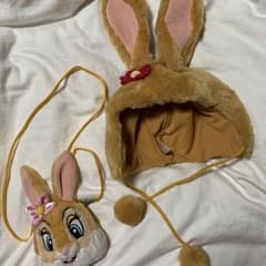 被り物 ディズニー Disney ミスバニー 2点セット ディズニーランドのサムネイル