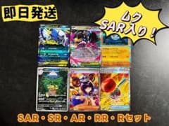 早い者勝ち‼️ポケモンカード SAR・SR・AR・RR・Rセット - メルカリ