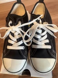 超美品 CONVERSE キッズ スニーカー 20.0cm ブラックのサムネイル