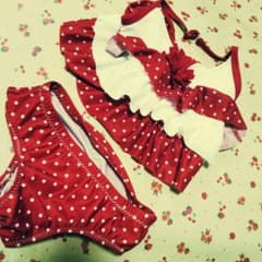 ホルターネック水着、90cm、女の子★７のサムネイル
