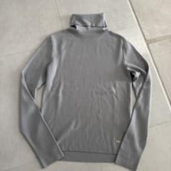 フォクシーブルーグレー タートルネックニット40 - メルカリ