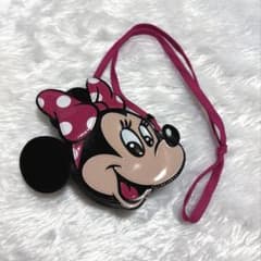 ディズニー ミニーマウス ミニー ポシェット フェイス コインケース