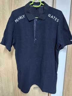 PEARLY GATES ブラック ポロシャツ サイズ6のサムネイル