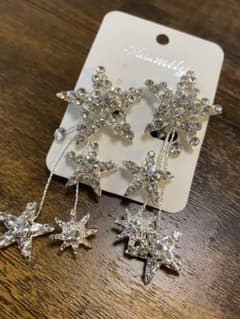 大人キレイ？！　星★スターイヤリングのサムネイル