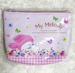 マイメロ ポーチ サンリオ 花柄 ピンク マチあり 新品未使用のサムネイル