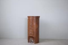 フランスアンティーク陶器製の濾過機/オブジェ/花器/フラワーベース(90-139 フランスアンティーク陶器製の濾過機/オブジェ/花器/フラワーベース(90