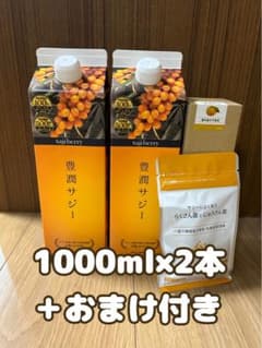 豊潤サジー　1L ２本　オマケ付きのサムネイル