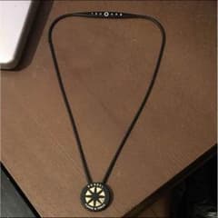 バンデルネックレス黒金のサムネイル