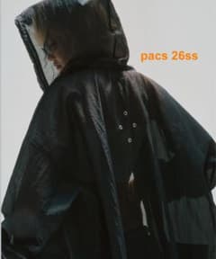 pacs 26ss Sheer Hooded Jacket - メルカリ