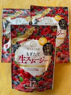 酵水素328選 もぎたて生スムージー 180g 約30日分×3袋のサムネイル