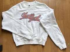 H&M DIVIDED New York ロゴ トレーナー ホワイトのサムネイル