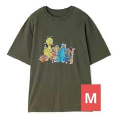 セサミストリート　ヴィンテージアート　Tシャツ　グレー　M　BTS JIN セサミストリート ヴィンテージアート Tシャツ グレー M BTS JIN
