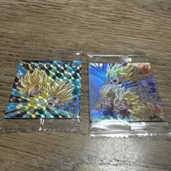 ドラゴンボールウエハース 9弾GR親子かめはめ波 13弾UGR3代親子かめはめ波のサムネイル
