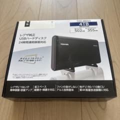 TOSHIBA REGZA USBハードディスク 4TB THD-400V3 - メルカリ