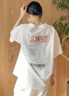 Ungrid JETABOUTS Tシャツ　ロゴTee ホワイトのサムネイル