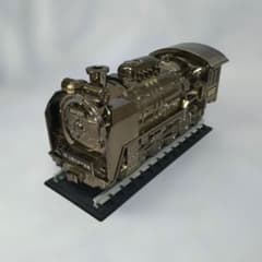 【希少】オルゴール 貯金箱 宝石箱 鉛筆立て D51 蒸気機関車 置物