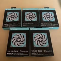 サーマルテイク TOUGHFAN 12 ターコイズ 5枚セット 美品 - メルカリ