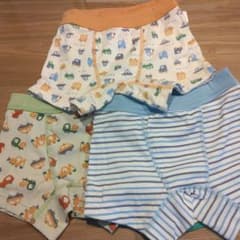 新品 ボクサーパンツ 3枚セット 130 男の子 西松屋 下着 インナーのサムネイル