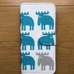 iPhone 7/8手帳型スマホケースMOZハンドメイドのサムネイル