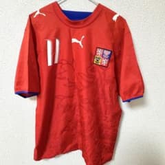 2006 ドイツW杯 チェコ代表 ネドベド ピステ風ユニフォーム ゲームシャツ 2006 ドイツW杯 チェコ代表 ネドベド ピステ風ユニフォーム ゲーム