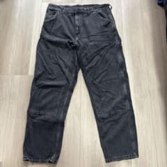Carhartt ダブルニー　ブラック　 34✖️32のサムネイル