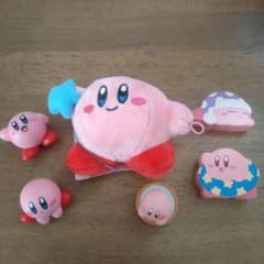 Kirby Figure Plush Toy Set