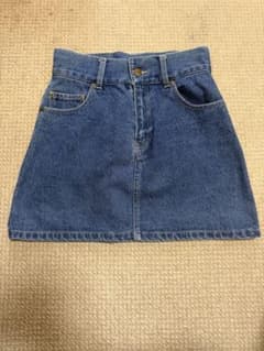 Chico デニムミニスカート 刺繍入りのサムネイル
