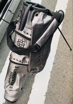 人気完売色／ST ANDREWS／ゴルフ用スタンドバッグ ガンメタ ユニ