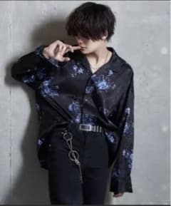 【KEI×JUNRed】 リュクスサテンレトロシャツのサムネイル