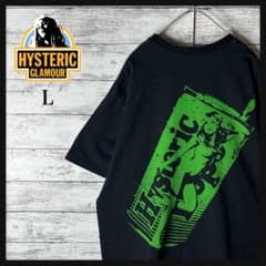 3614M【美品】ヒステリックグラマー☆ヒスガール ジュースロゴ T 
