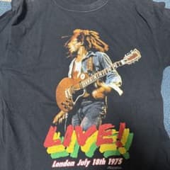 00s Bob Marley LIVE! Tシャツ ブラックのサムネイル