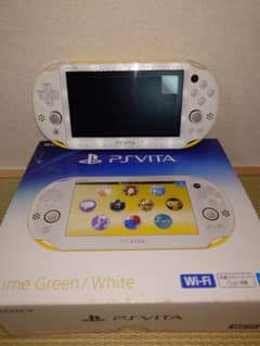 PS Vita (PCH-2000) ライムグリーン/ホワイト ジャンク品 - メルカリ