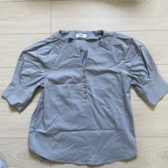 TONAL ボタン ブラウス 五分袖のサムネイル