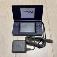 Nintendo DS Lite ネイビー 充電器付き　タッチペンなしのサムネイル