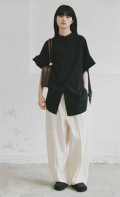 【新品未使用】fashiru ルーズテーパード シャカパンツ ナイロン 試着のみのサムネイル