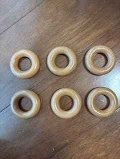 6個直径40mm(内径18mm) 木工リングのサムネイル