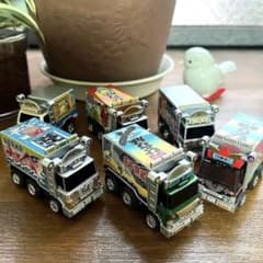 美品】トラック野郎☆タカラ☆一番星☆チョロQ ミニチュアトラック 6台